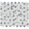 Msi Vista Azul Hexagon 12 In. X 12 In. X 6 Mm Glass Mesh-Mounted Mosaic Tile, 15PK ZOR-MD-0136 - alternate 1